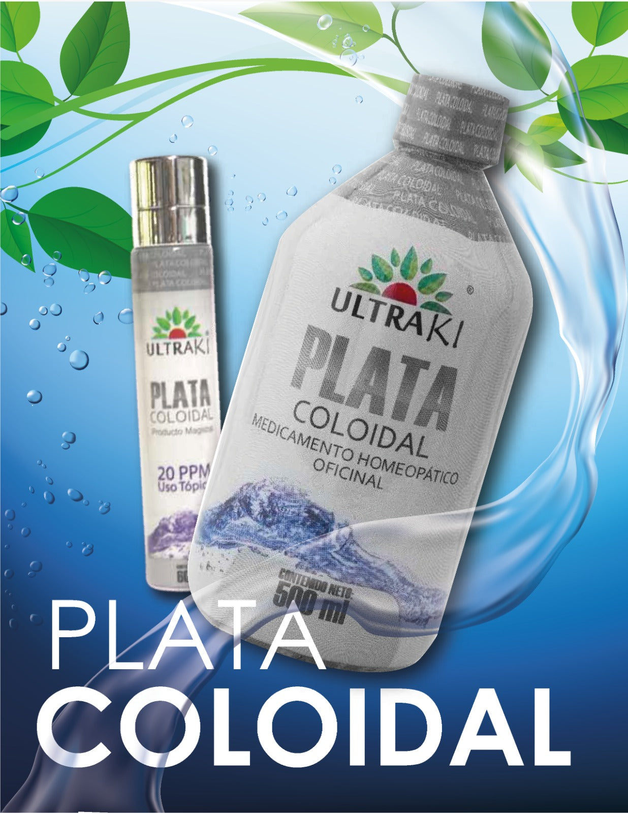 Plata Coloidal 500mL